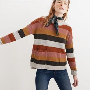 Patch Pocket Pullover Sweater